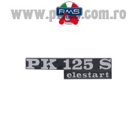 Sigla scris "PK 125 S Elestart" laterala Vespa PK 125 Avviamento (84-89) - PK 125 S Elestart (83-89) 2T AC 125cc